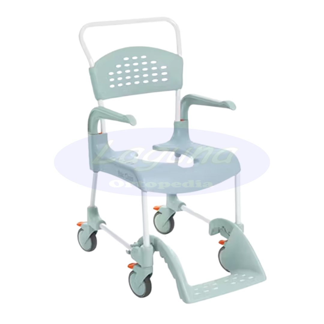Silla de Ruedas de Ducha y WC Clean